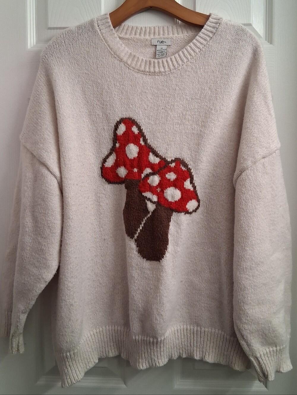 Rue21 Plus Size Mushroom Sweater 2X